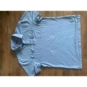 Michael Kors Light Blue Polo Shirt - Casual & Stylish L